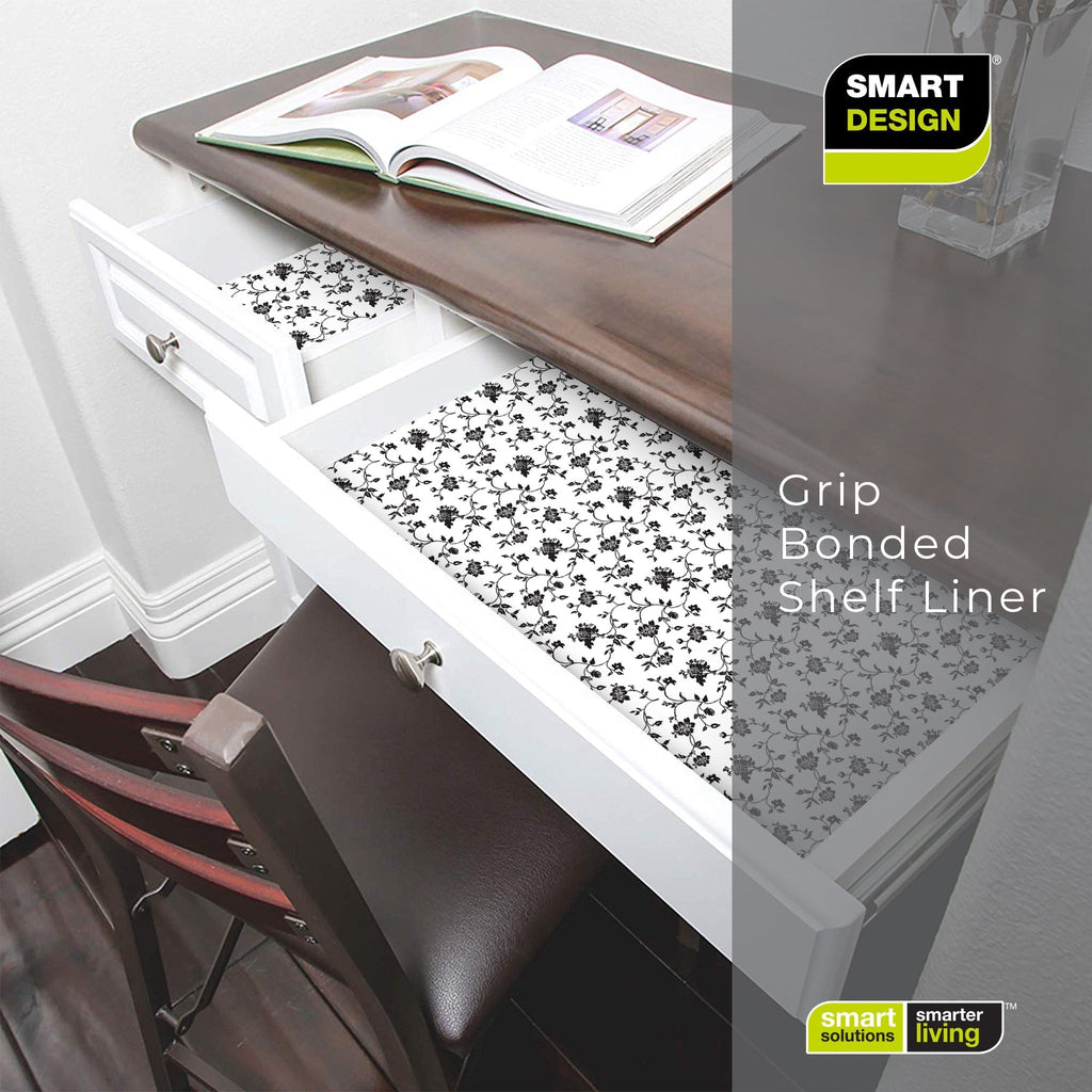 Bonded Grip Shelf Liner - 12 Inch x 10 Feet - Non-Adhesive
